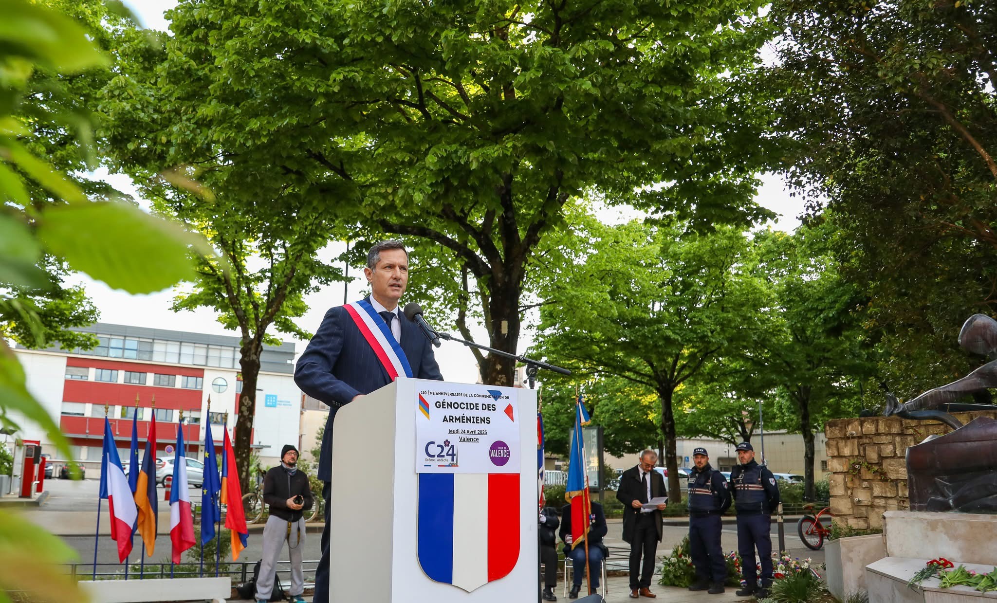 Valence commémore le génocide des Arméniens – Ville de Valence